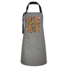 Load image into Gallery viewer, Artisan Apron - gray/black
