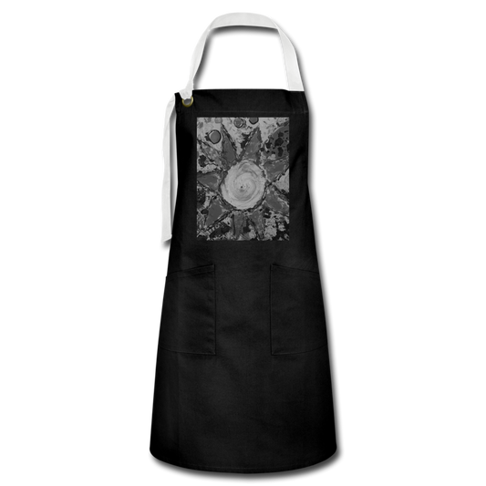 Artisan Apron - black/white