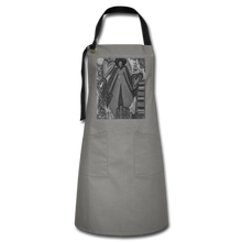 Load image into Gallery viewer, Artisan Apron - gray/black
