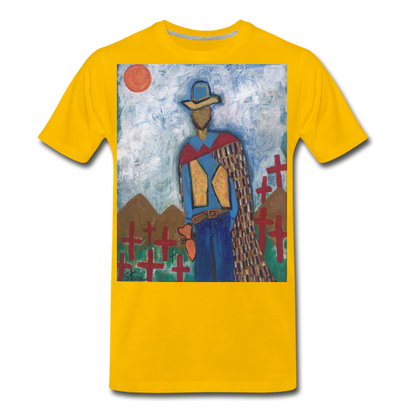 Men's Premium T-Shirt - sun yellow