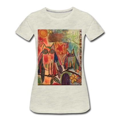 Women’s Premium T-Shirt - heather oatmeal