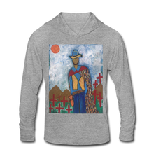 Load image into Gallery viewer, Unisex Tri-Blend Hoodie Shirt - heather gray
