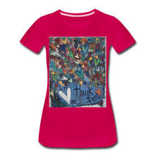 Load image into Gallery viewer, Women’s Premium T-Shirt - dark pink
