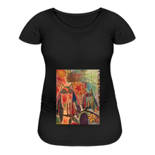 Load image into Gallery viewer, Women’s Maternity T-Shirt - black
