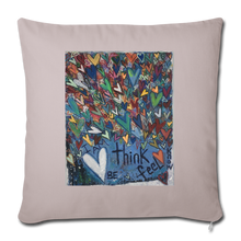 Load image into Gallery viewer, Throw Pillow Cover 18” x 18” - light taupe
