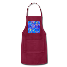 Load image into Gallery viewer, Adjustable Apron - burgundy
