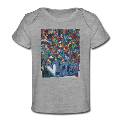 Organic Baby T-Shirt - heather gray