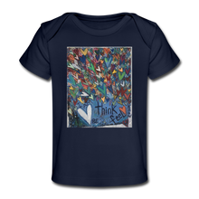 Load image into Gallery viewer, Organic Baby T-Shirt - dark navy
