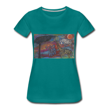 Load image into Gallery viewer, Women’s Premium T-Shirt - teal

