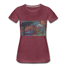 Load image into Gallery viewer, Women’s Premium T-Shirt - heather burgundy

