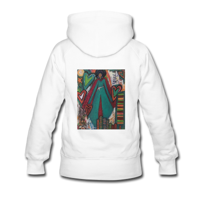 Women’s Premium Hoodie - white