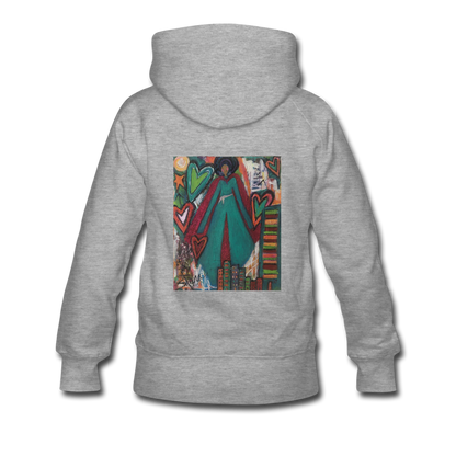 Women’s Premium Hoodie - heather gray