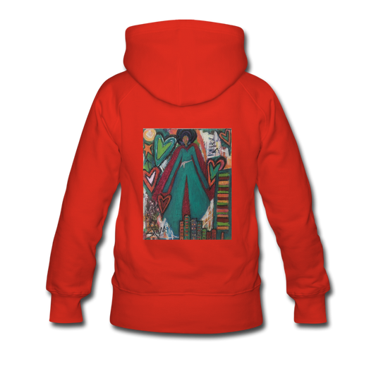 Women’s Premium Hoodie - red