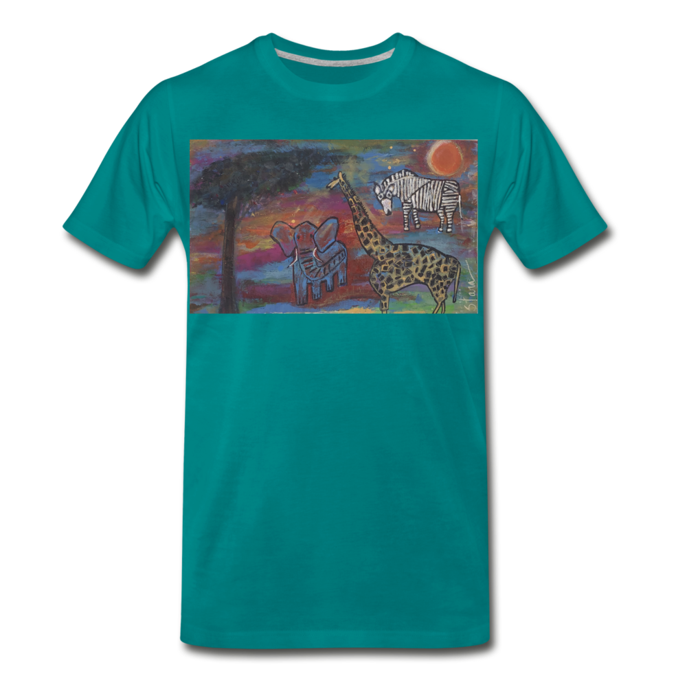 Men's Premium T-Shirt - teal