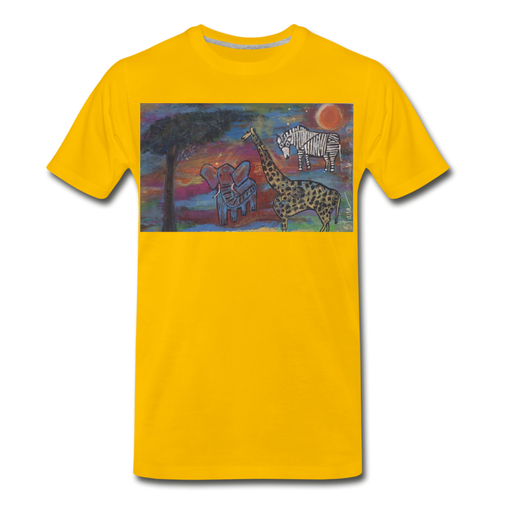 Men's Premium T-Shirt - sun yellow