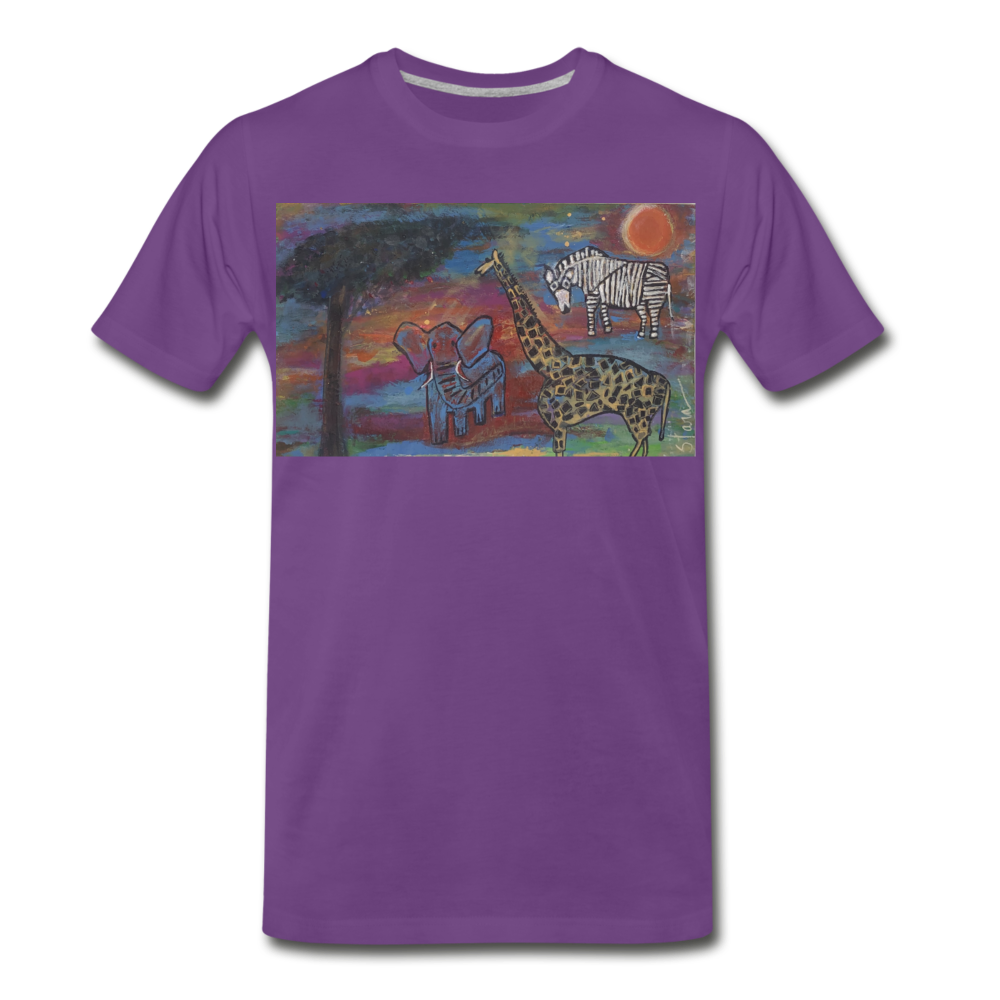 Men's Premium T-Shirt - purple