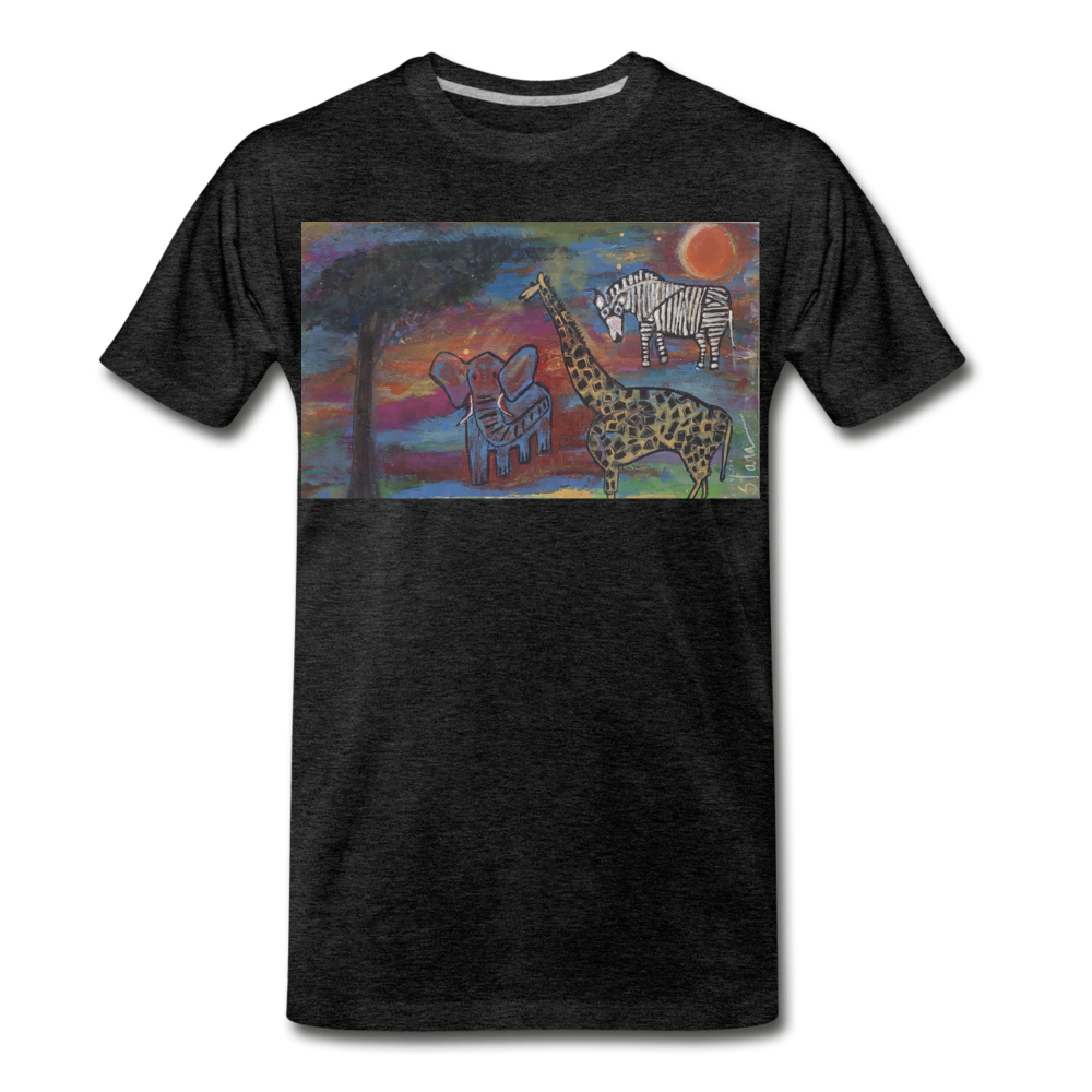 Men's Premium T-Shirt - charcoal gray