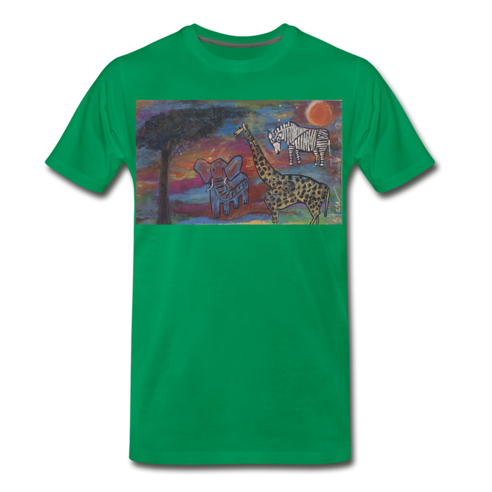 Men's Premium T-Shirt - kelly green