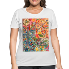 Load image into Gallery viewer, Women’s Curvy T-Shirt - white
