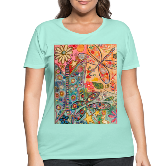 Women’s Curvy T-Shirt - mint