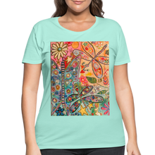 Load image into Gallery viewer, Women’s Curvy T-Shirt - mint
