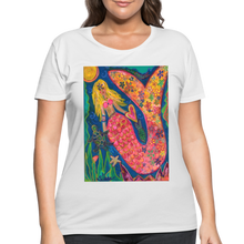 Load image into Gallery viewer, Women’s Curvy T-Shirt - white
