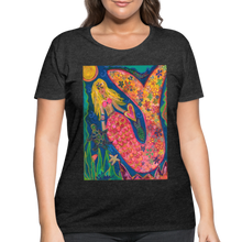 Load image into Gallery viewer, Women’s Curvy T-Shirt - deep heather
