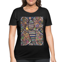 Load image into Gallery viewer, Women’s Curvy T-Shirt - black
