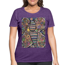Load image into Gallery viewer, Women’s Curvy T-Shirt - heather purple

