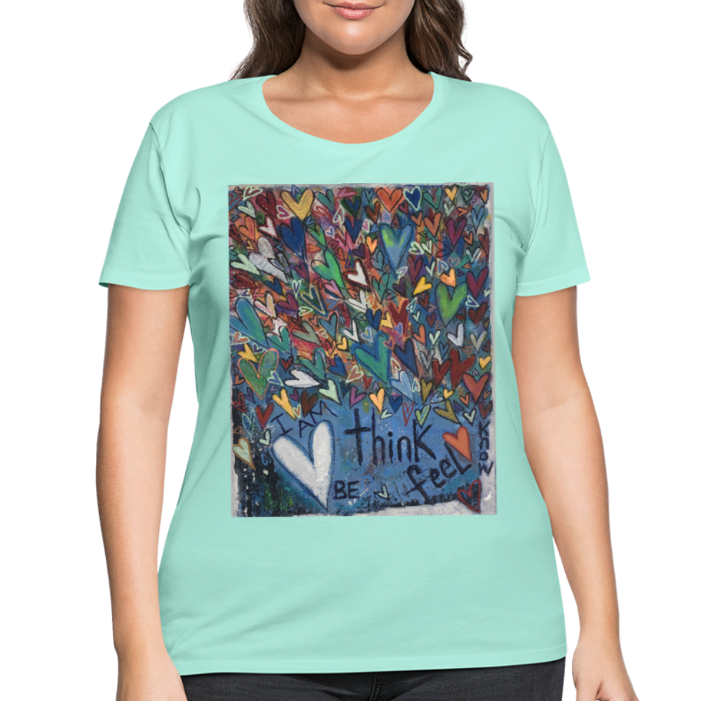 Women’s Curvy T-Shirt - mint