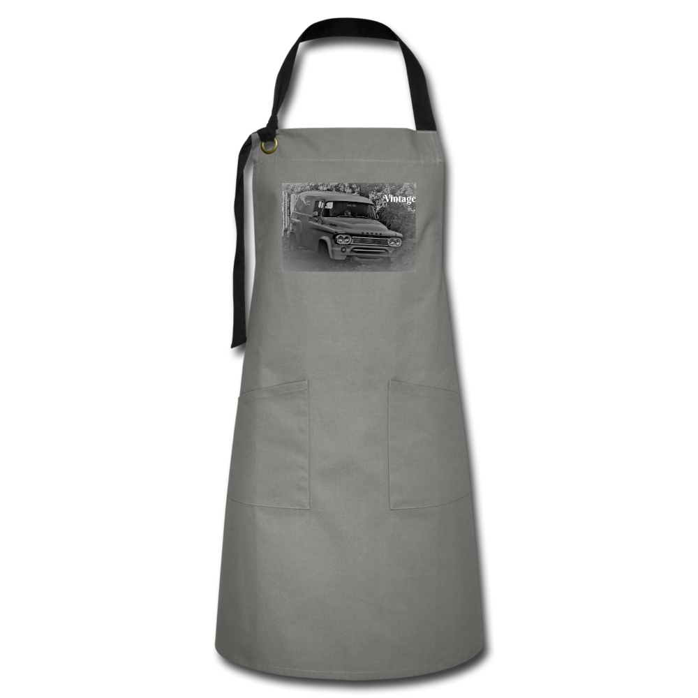 Artisan Apron - gray/black