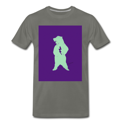 Men's Premium T-Shirt - asphalt gray