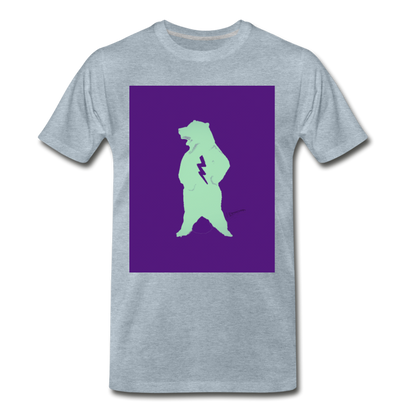 Men's Premium T-Shirt - heather ice blue