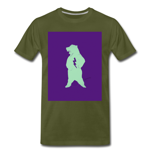 Men's Premium T-Shirt - olive green