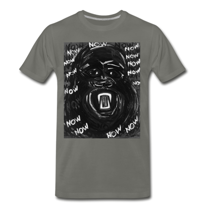 Men's Premium T-Shirt - asphalt gray