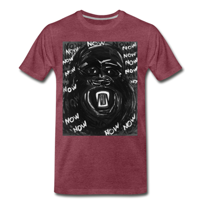 Men's Premium T-Shirt - heather burgundy
