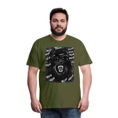 Men's Premium T-Shirt - olive green