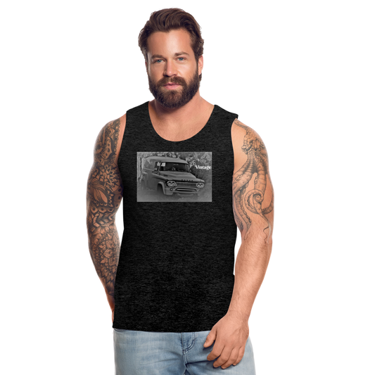 Men’s Premium Tank - charcoal grey