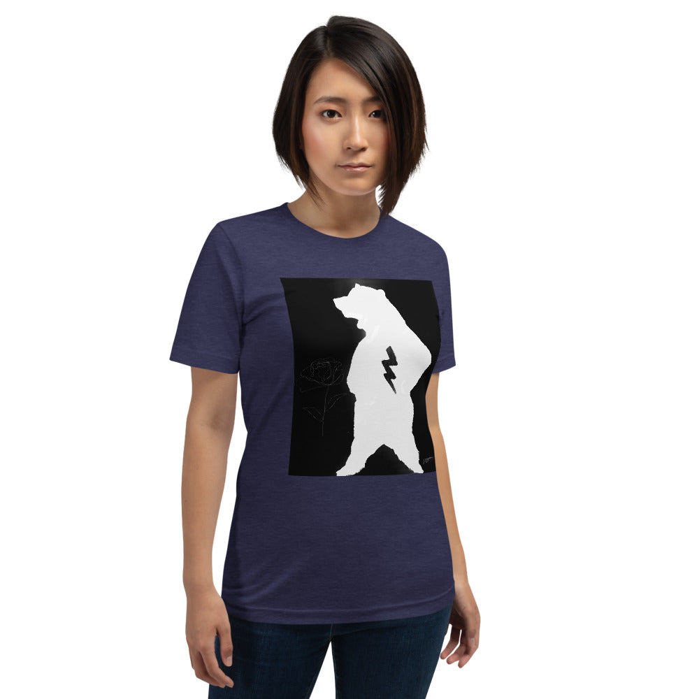 Short-Sleeve Unisex T-Shirt" Papa Bear Rosie"